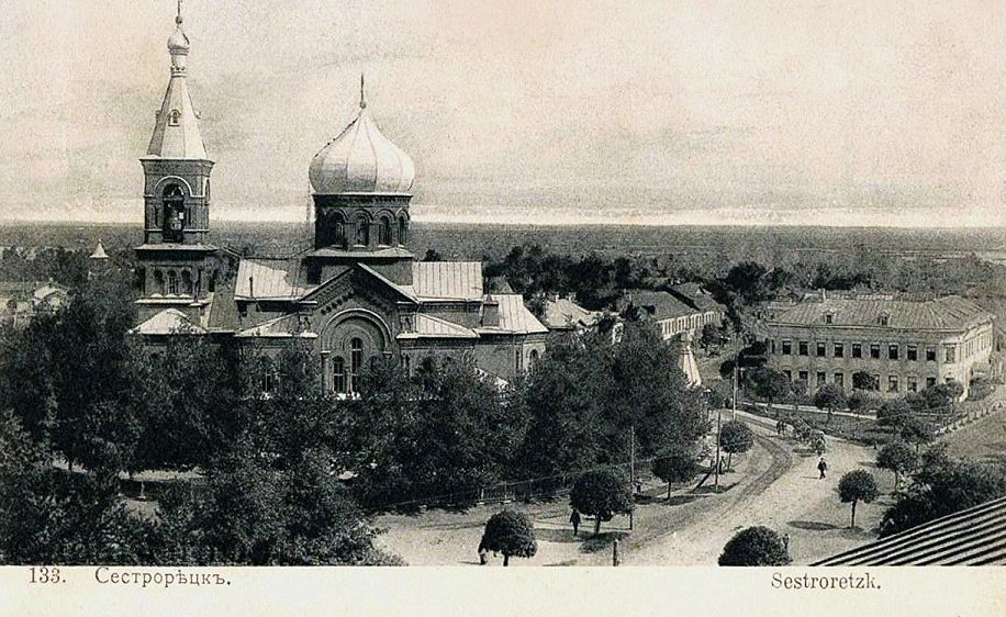 Петропавловский собор Сестрорецка: облик на старинной фотографии