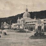 Железноводск. Пушкинская галерея. Вид на кафе.