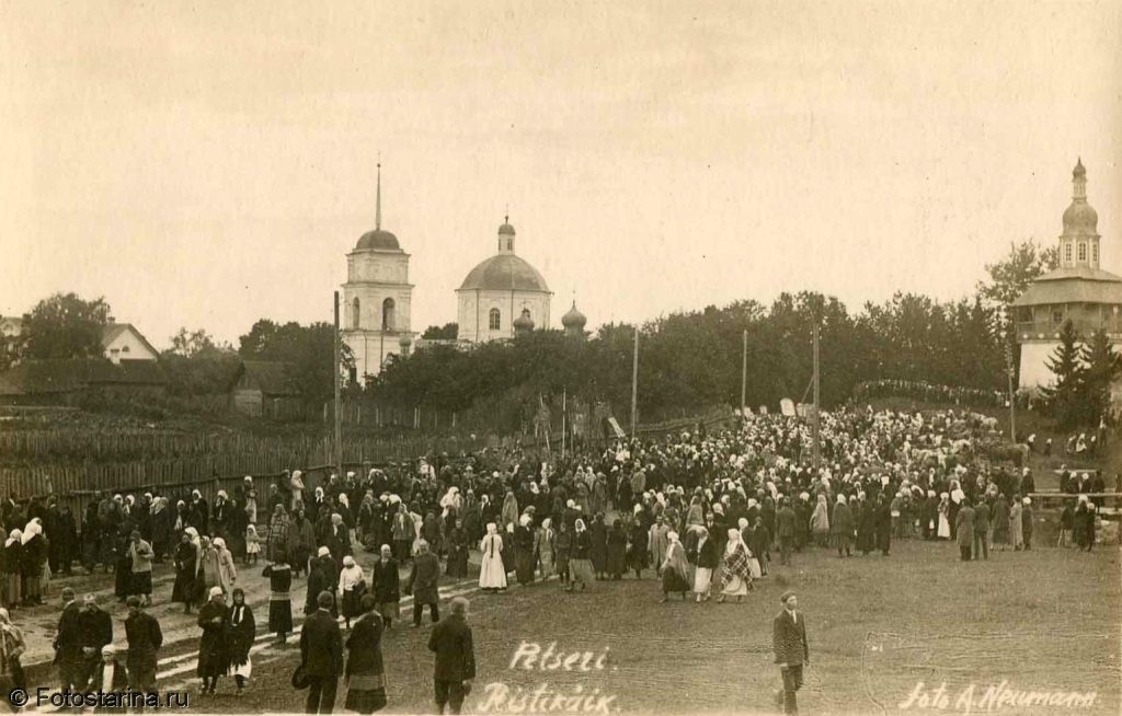 Печоры на старинных фотографиях начала ХХ века