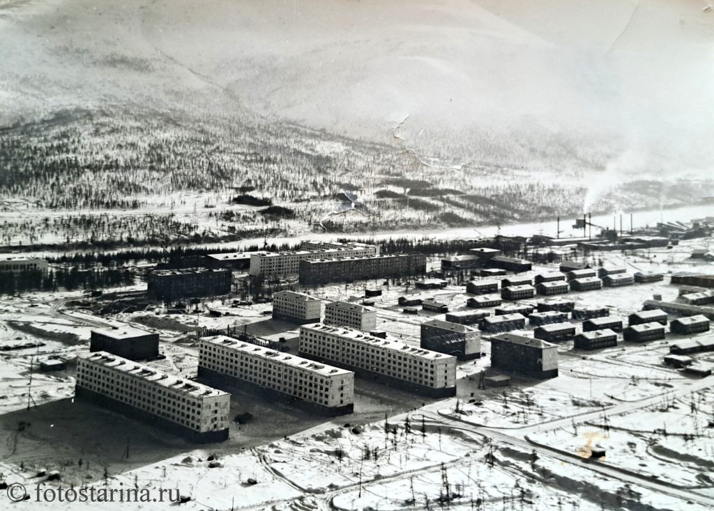 Синегорье на фотографиях 1970-х годов: посёлок гидростроителей